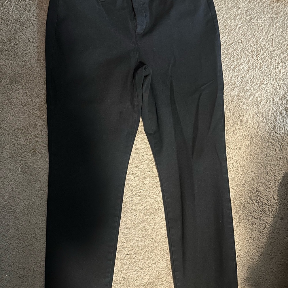 Old Navy Black Chinos Straight-Leg